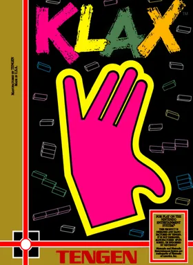 Klax (USA) (Beta) (Unl) box cover front